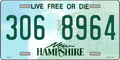 NH license plate 3068964