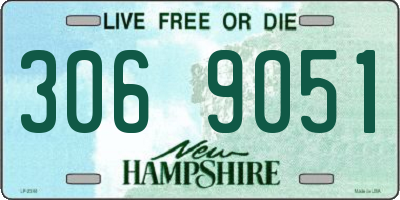 NH license plate 3069051