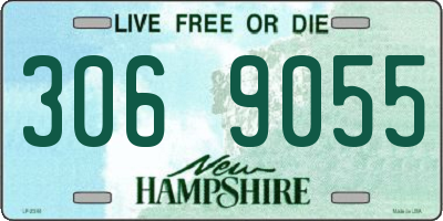 NH license plate 3069055
