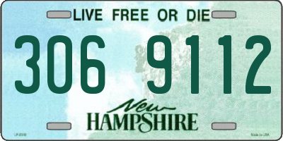 NH license plate 3069112