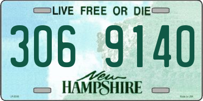NH license plate 3069140
