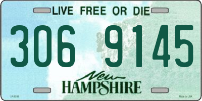NH license plate 3069145