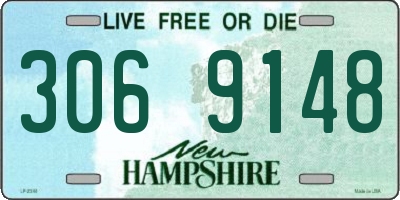 NH license plate 3069148