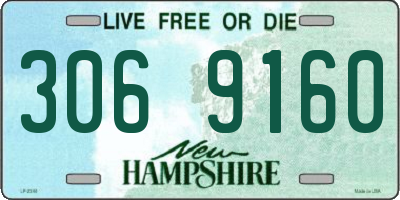 NH license plate 3069160