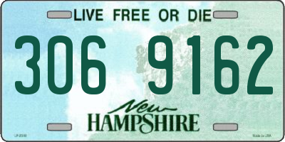 NH license plate 3069162