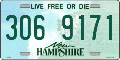 NH license plate 3069171