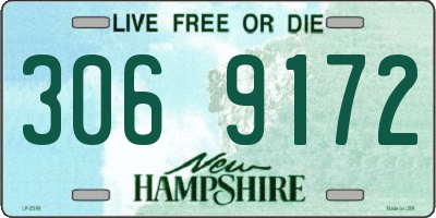NH license plate 3069172