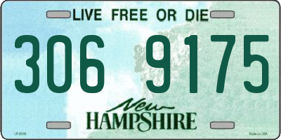 NH license plate 3069175