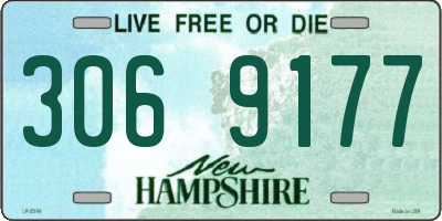 NH license plate 3069177