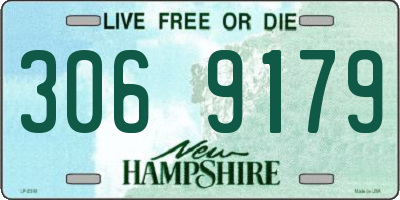 NH license plate 3069179