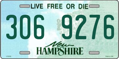 NH license plate 3069276