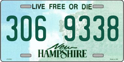 NH license plate 3069338