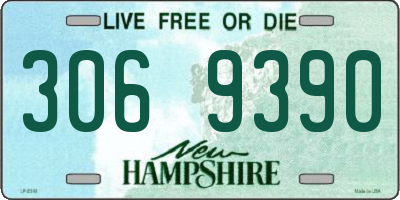 NH license plate 3069390