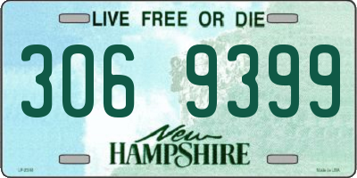NH license plate 3069399