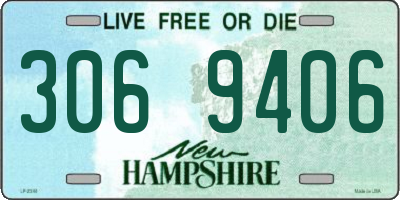 NH license plate 3069406
