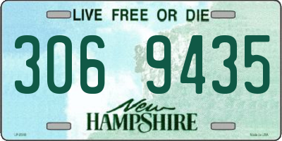 NH license plate 3069435