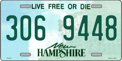 NH license plate 3069448