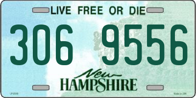NH license plate 3069556
