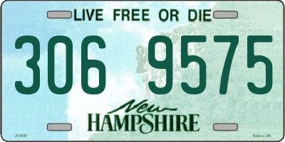 NH license plate 3069575