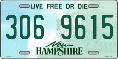 NH license plate 3069615