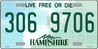 NH license plate 3069706