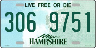 NH license plate 3069751