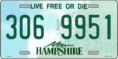 NH license plate 3069951