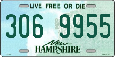NH license plate 3069955