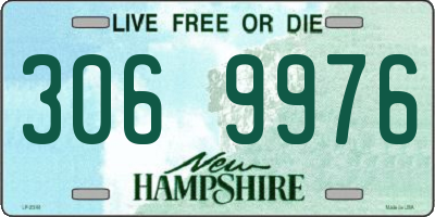 NH license plate 3069976