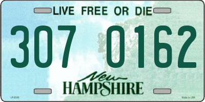 NH license plate 3070162