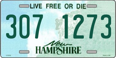 NH license plate 3071273