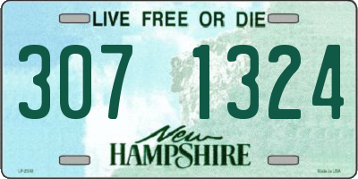 NH license plate 3071324