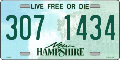 NH license plate 3071434