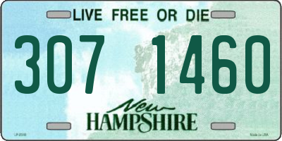 NH license plate 3071460