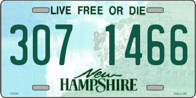 NH license plate 3071466