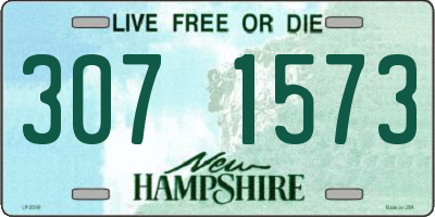 NH license plate 3071573