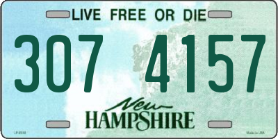 NH license plate 3074157