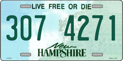 NH license plate 3074271