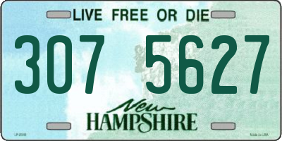 NH license plate 3075627