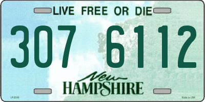 NH license plate 3076112