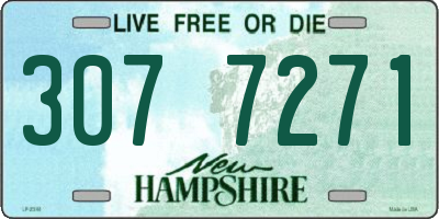 NH license plate 3077271