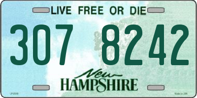 NH license plate 3078242