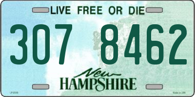 NH license plate 3078462