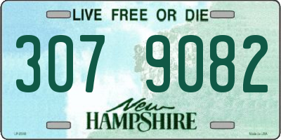 NH license plate 3079082