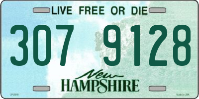 NH license plate 3079128