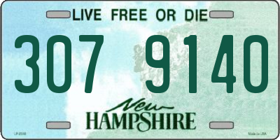 NH license plate 3079140