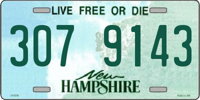 NH license plate 3079143