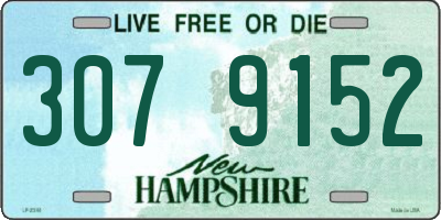 NH license plate 3079152