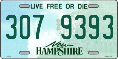 NH license plate 3079393