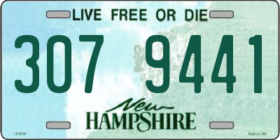 NH license plate 3079441